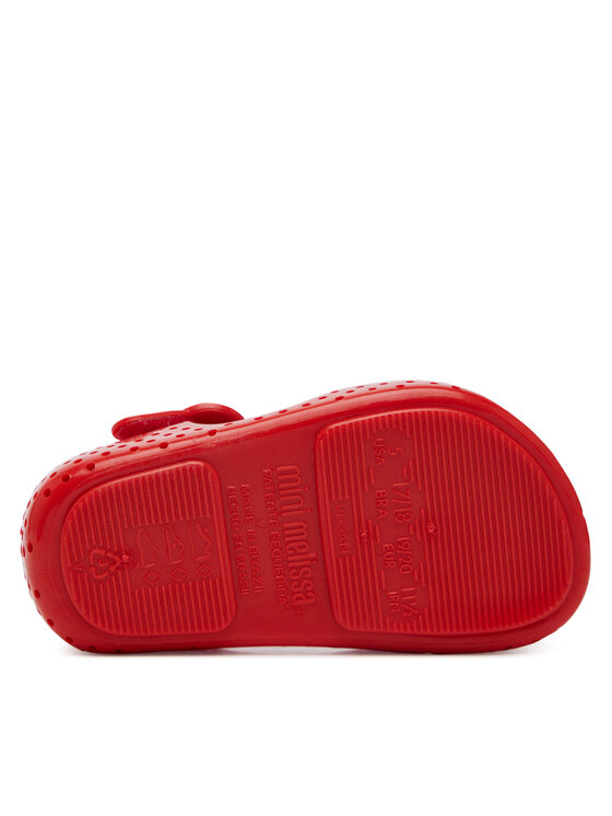 Melissa Melissa Baleriny Mini Melissa Furadinha Bb M 35980 Czerwony
