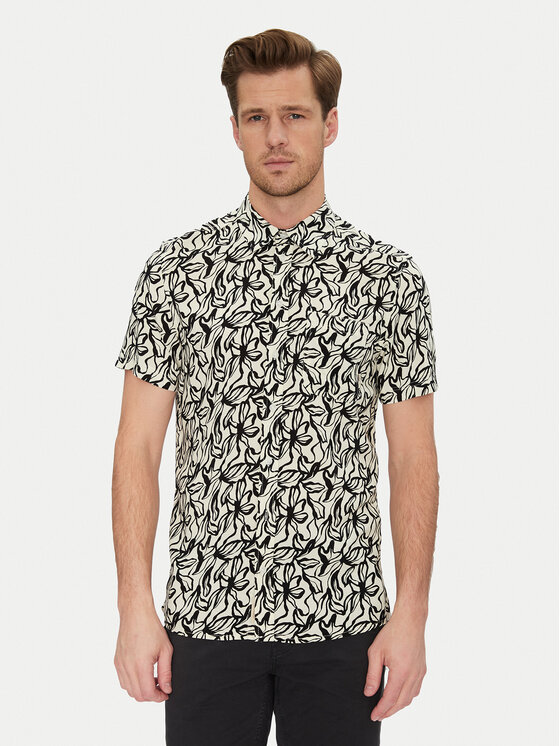 Blend Blend Hemd 20718223 Schwarz Regular Fit