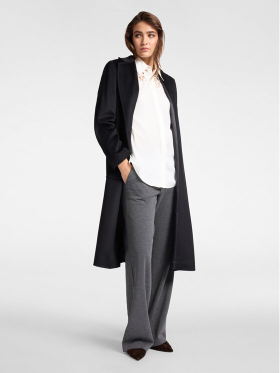 Elena Mirò Elena Mirò Cappotto 0019P000020N033 Nero Slim Fit