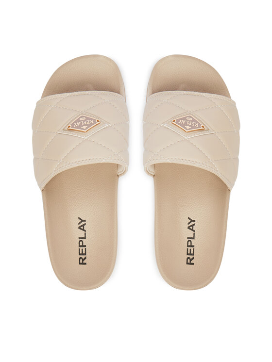 REPLAY REPLAY Papucs GWF1H .000.C0035S Bézs
