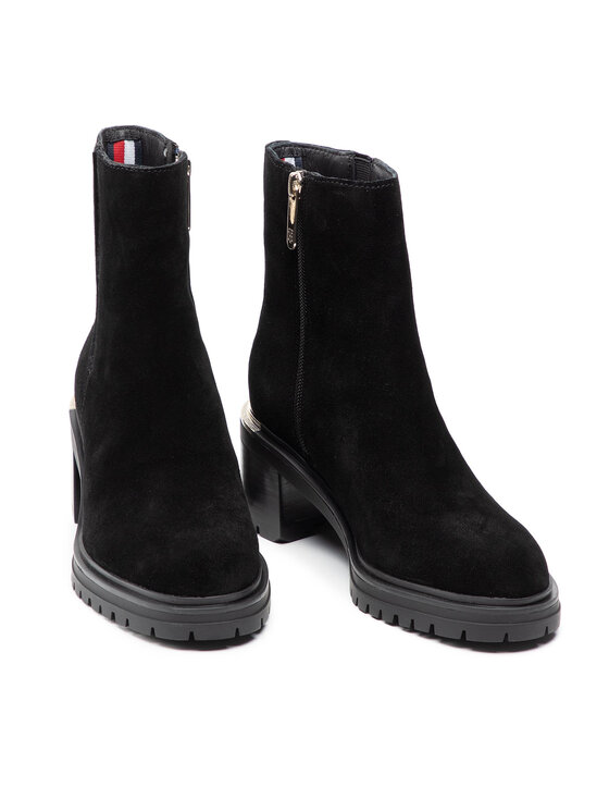 tommy hilfiger outdoor mid heel boot