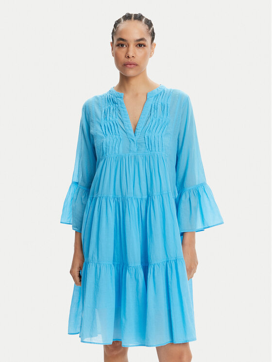 Devotion TWINS Devotion TWINS Poletna obleka Symbol 025.329.1G Modra Loose Fit