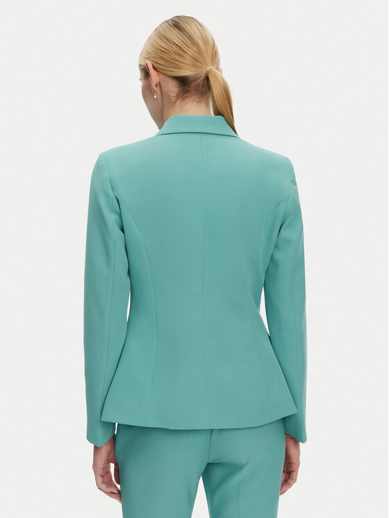 Artigli Artigli Marynarka ACGI000772 Turkusowy Regular Fit