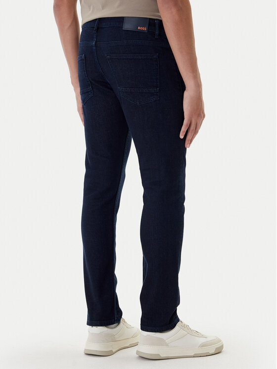 BOSS BOSS Jeansy Delaware 50471017 Granatowy Slim Fit