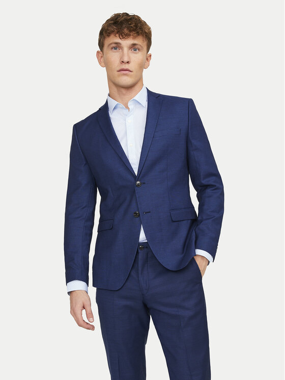 Jack & Jones Jack & Jones Sacou Solaris 12141107 Albastru Slim Fit