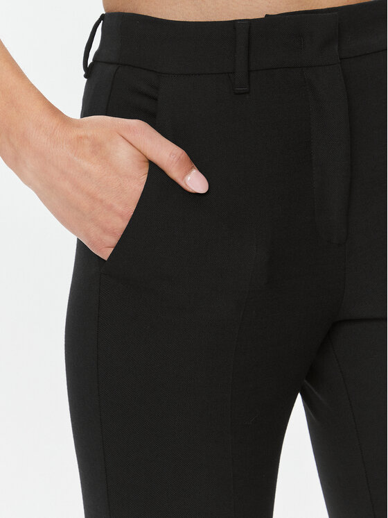 Marella Marella Auduma bikses Galvano 2331360736200 Melns Regular Fit