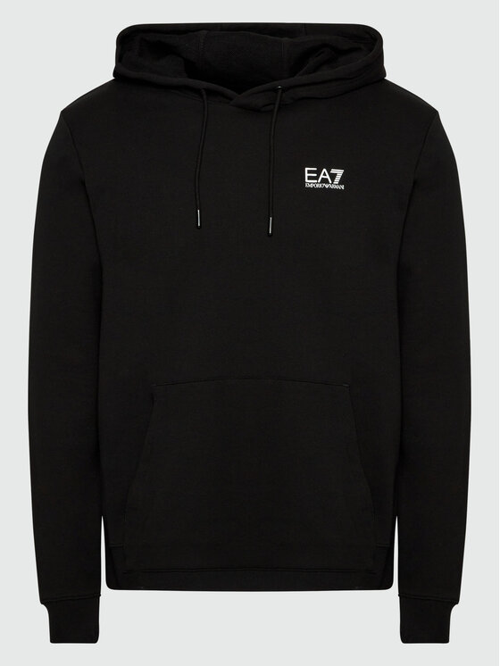 EA7 Emporio Armani EA7 Emporio Armani Mikina 3LPM61 PJEQZ 1200 Čierna Regular Fit