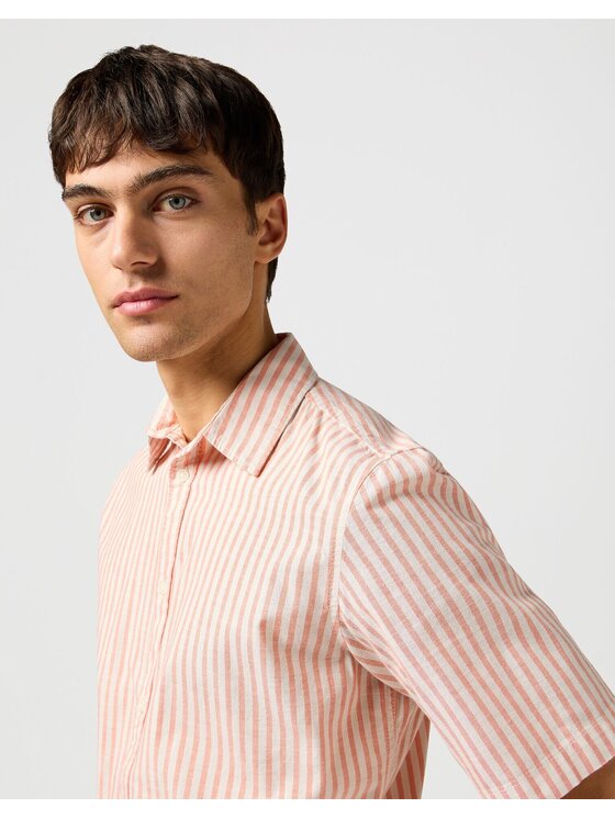 Wrangler Wrangler Koszula SS SHIRT Kolorowy Regular Fit