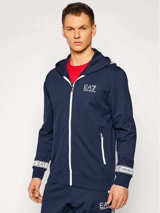 Felpa 3KPM25 PJ05Z 1554 Blu scuro Regular Fit