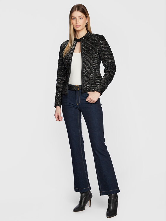 Giubbotto piumino Vona W3RL15 WEP10 Nero Slim Fit