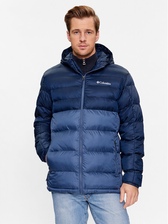 Columbia Geacă din puf Buck Butte™ Insulated Hooded Jacket Albastru Regular Fit