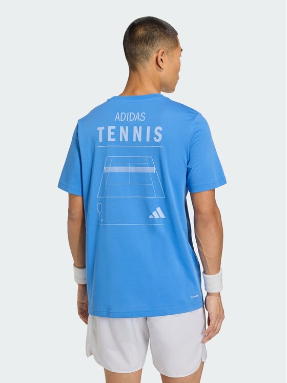 adidas adidas Koszulka techniczna 162452 Niebieski jasny Regular Fit