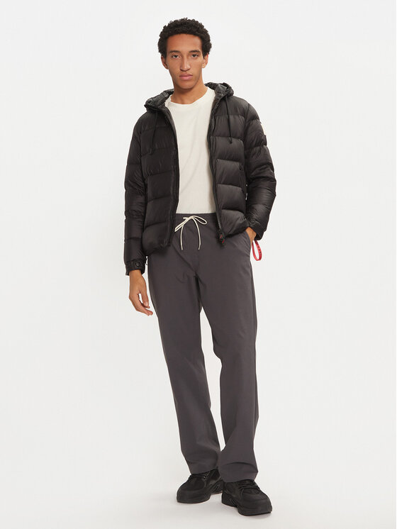 After Label After Label Kurtka puchowa Verbier A00038 Czarny Regular Fit