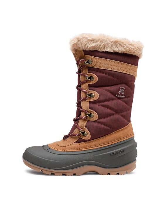 Kamik Kamik Снігоходи Snovalley 4 NK2283 Бордовий