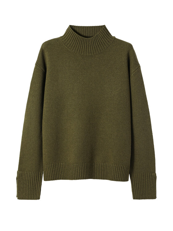TATUUM TATUUM Sweter LINER 2 Zielony Classic Fit
