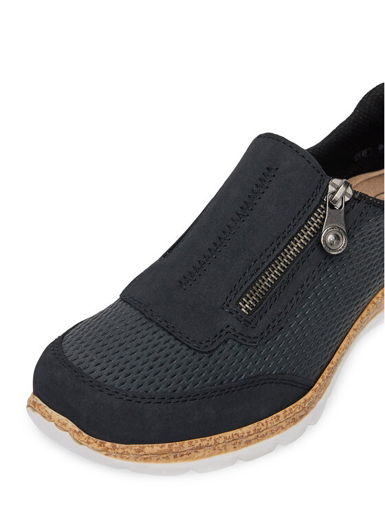 Rieker Rieker Sneakersy N42F3-14 Granatowy