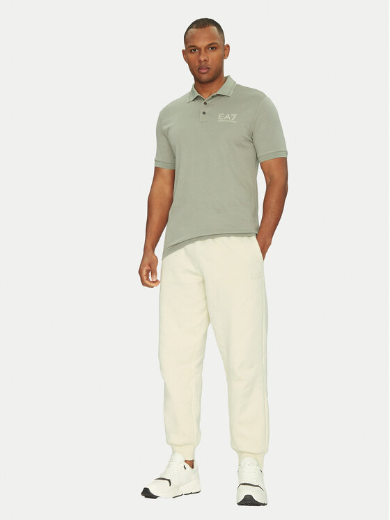EA7 Emporio Armani EA7 Emporio Armani Polo majica 7M000300 AF13739 U8058 Siva Regular Fit