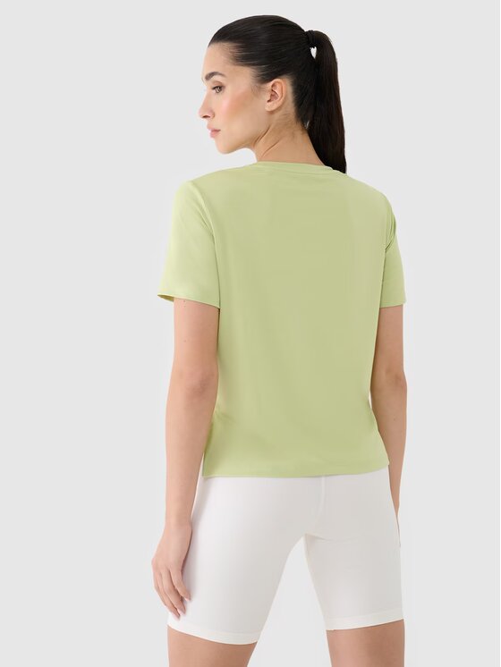 4F 4F Maglietta tecnica 4FRSS25TFTSF1236-42S Verde Oversize