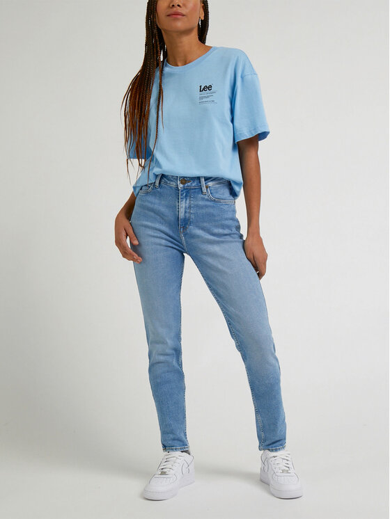 Lee Lee Jeansy L626GUB43 112333697 Niebieski Skinny Fit
