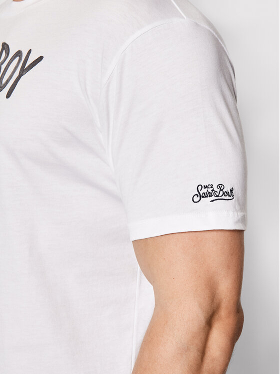 T-shirt Tshirt Man TSHM001 PLBY01 Bianco Regular