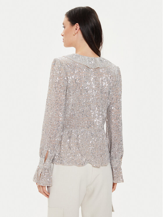 Karen by Simonsen Karen by Simonsen Blusa Nova 10104867 Argento Regular Fit