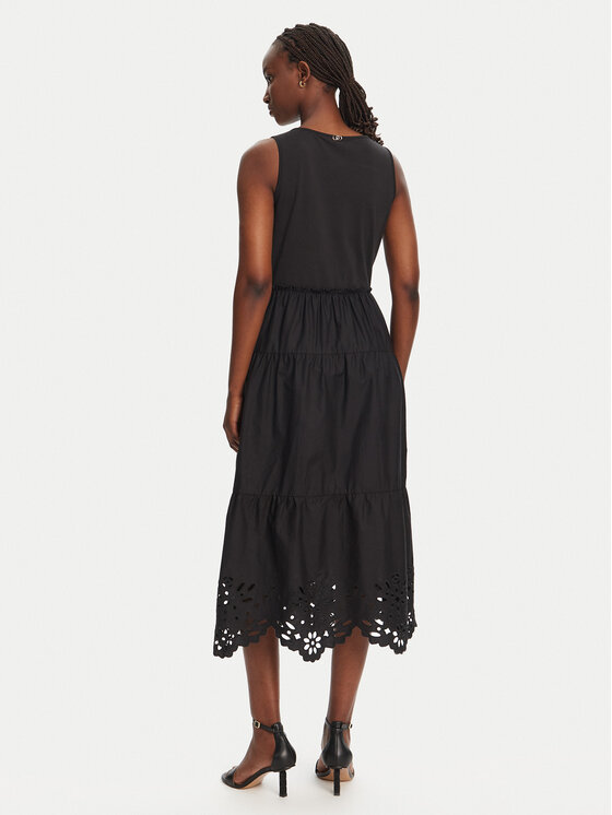 Liu Jo Liu Jo Літня сукня WA5166 T4853 Чорний Regular Fit