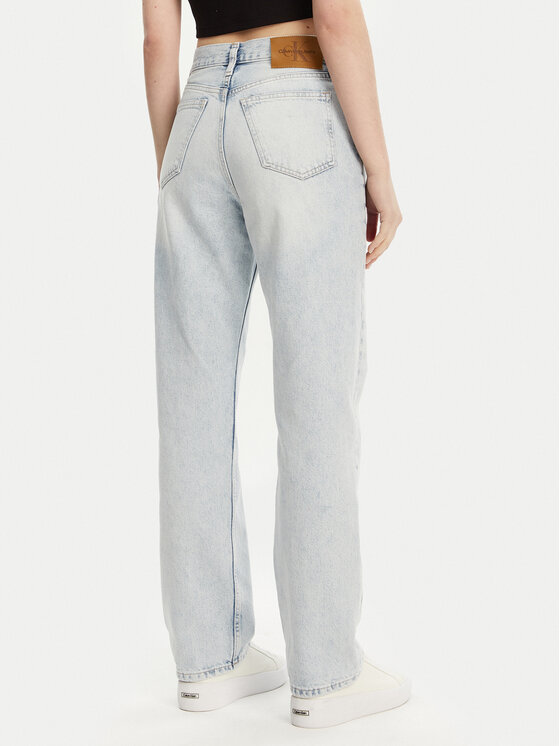 Calvin Klein Jeans Calvin Klein Jeans Blugi J20J225132 Albastru Straight Fit