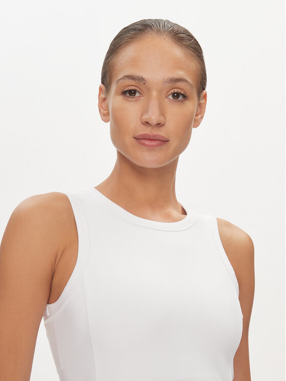 DKNY Sport DKNY Sport Nyári ruha DP2D4754 Fehér Slim Fit