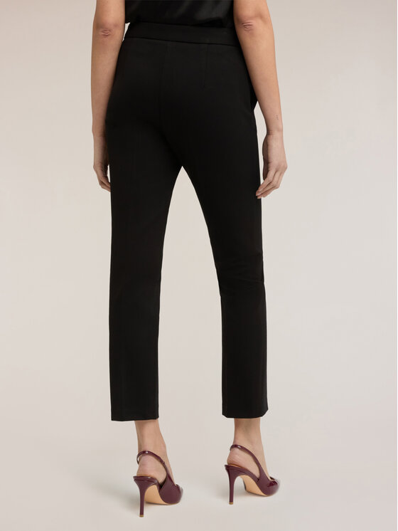 Motivi Motivi Spodnie materiałowe P074Q004515N033 Czarny Regular Fit