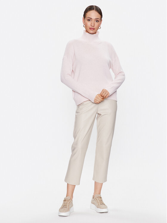 Max Mara Leisure Max Mara Leisure Rollkragenpullover Fornovo 33661726 Rosa Regular Fit