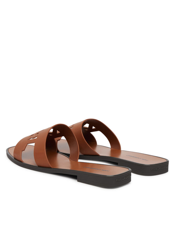 KARL LAGERFELD KARL LAGERFELD Šlepetės Skoot III KL80405C Ruda