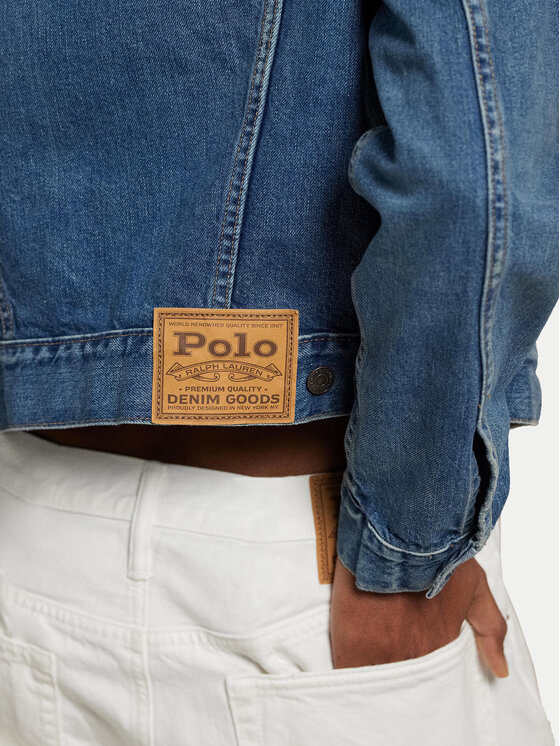 Polo Ralph Lauren Polo Ralph Lauren Kurtka jeansowa 211969408001 Niebieski Relaxed Fit