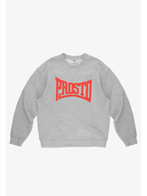 PROSTO. PROSTO. Bluza Ever KL261MSWE1041 Szary Oversize