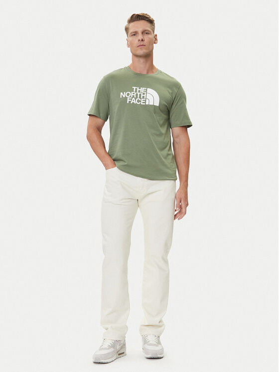 The North Face The North Face Póló Easy NF0A8A6C Zöld Regular Fit
