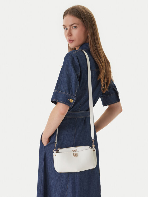 Guess Guess Rankinė Bianca Mini HWBG99 07720 Balta