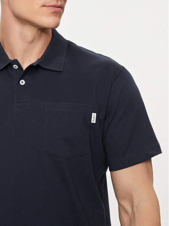 Pepe Jeans Pepe Jeans Pólóing Holden PM542154 Sötétkék Regular Fit