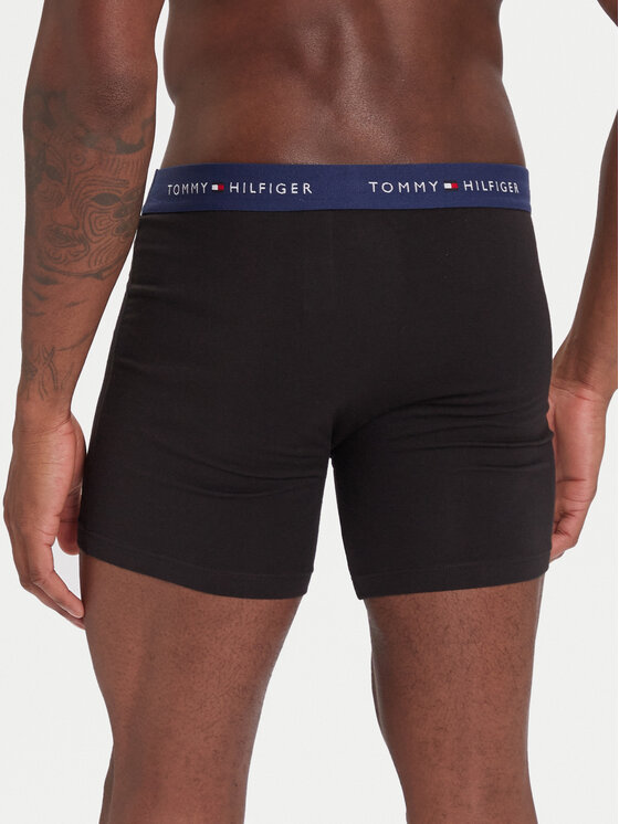 Tommy Hilfiger Tommy Hilfiger Set od 3 para bokserica UM0UM02765 Crna