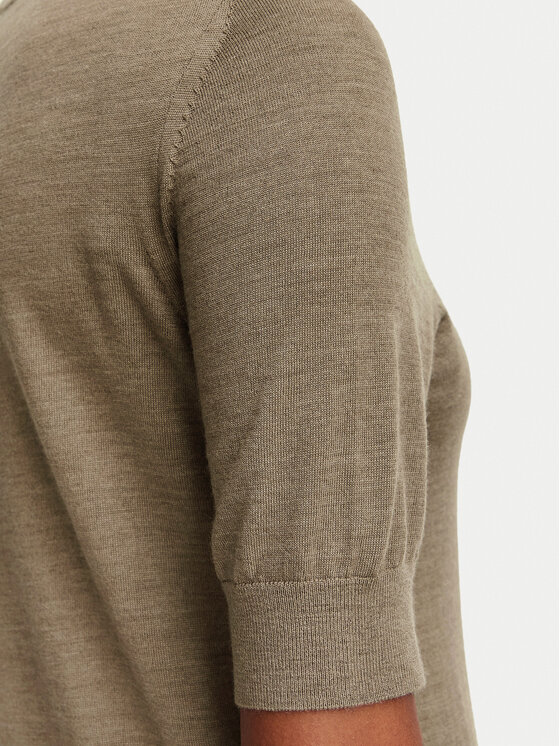 BOSS BOSS Pullover Farbella 50544996 Braun Slim Fit