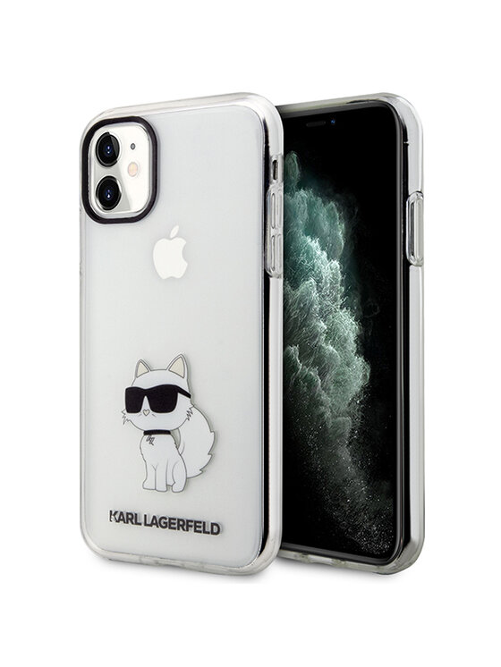 KARL LAGERFELD KARL LAGERFELD Etui na telefon iPhone 11 Przezroczysty