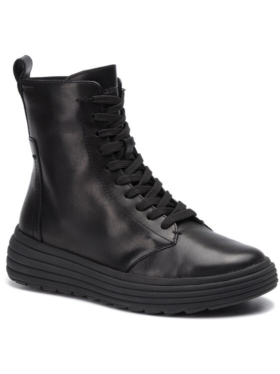 Geox Geox Īsie zābaki D Phaolae A D94FDA 00043 C9999 Melns