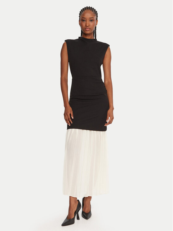 French Connection French Connection Abendkleid 71ZEV Schwarz Regular Fit