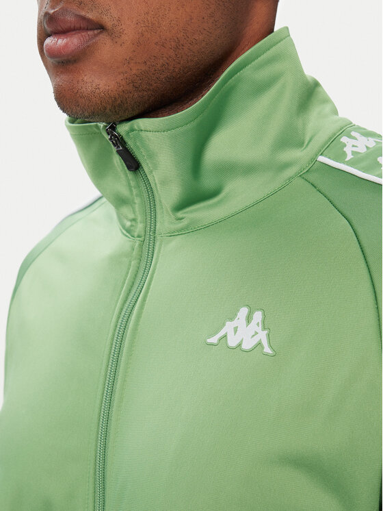 Kappa Kappa Trenerka 3500060 Zelena Regular Fit