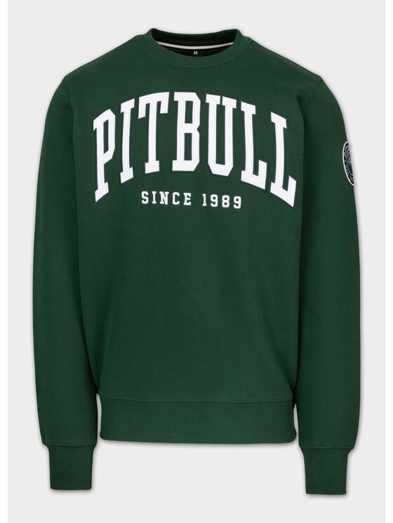PITBULL PITBULL Bluza NORTON Zielony Regular Fit