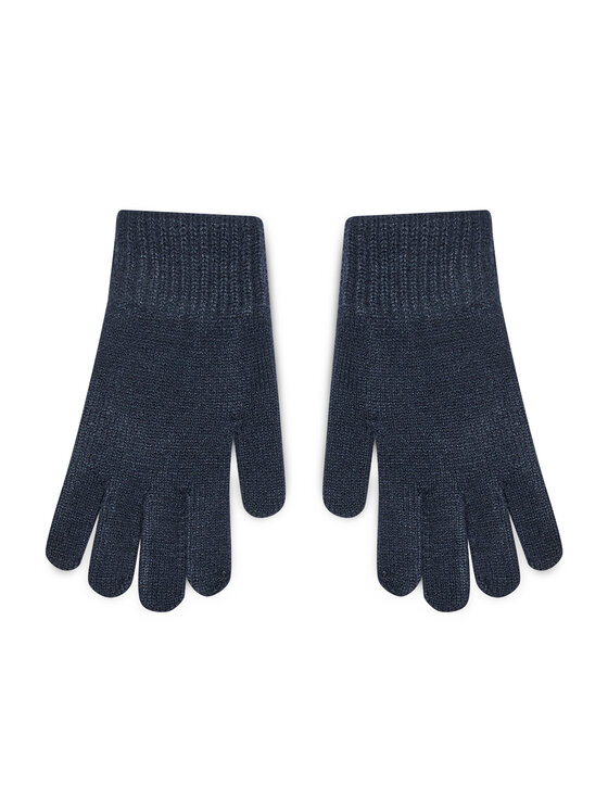 Guanti da donna 804919-BS501 Blu scuro