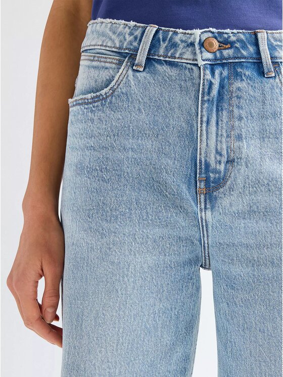 Wrangler Wrangler Jeansy Loose Straight Niebieski Loose Fit