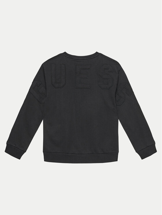Guess Guess Суитшърт L4YQ05 KAD73 Черен Regular Fit