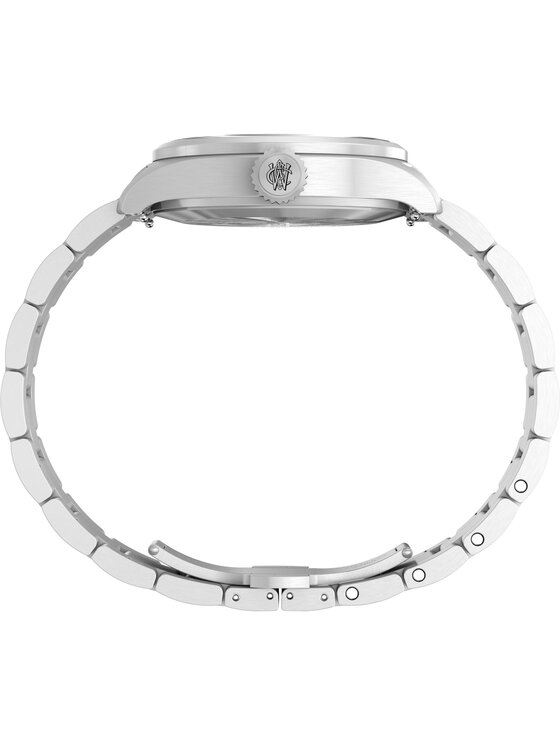 Timex Timex Zegarek TW2Y18800 Srebrny