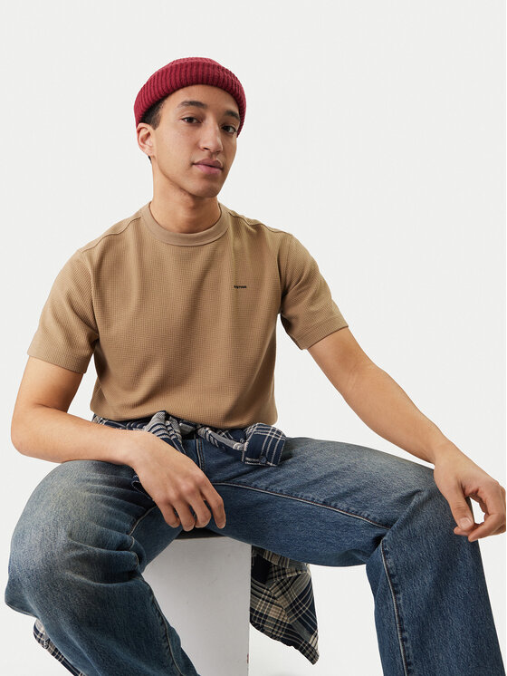 G-Star Raw G-Star Raw Tričko D28609-E383 Béžová Regular Fit