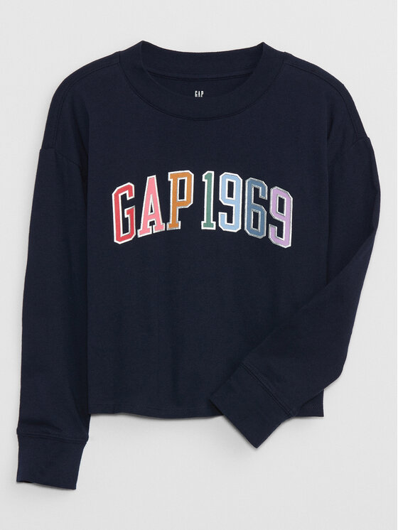 Gap Mikina 788206-00 Tmavomodrá Regular Fit