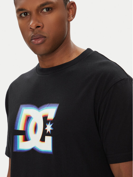 DC DC T-Shirt ADYZT05444 KVJ0 Μαύρο Regular Fit